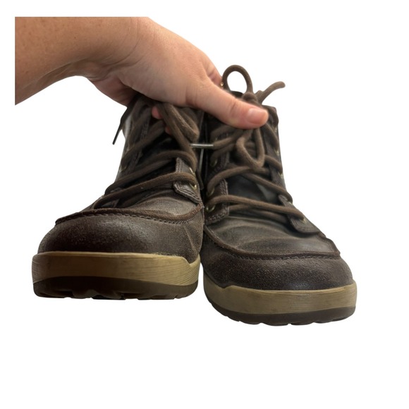 The North Face Men's Brown Leather Evo Ballard Chukka Lace Up Boot - 8.5 - Picture 7 of 10